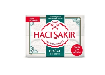 Hacı Şakir Saf Doğal Sabun 4lü (800 gr)